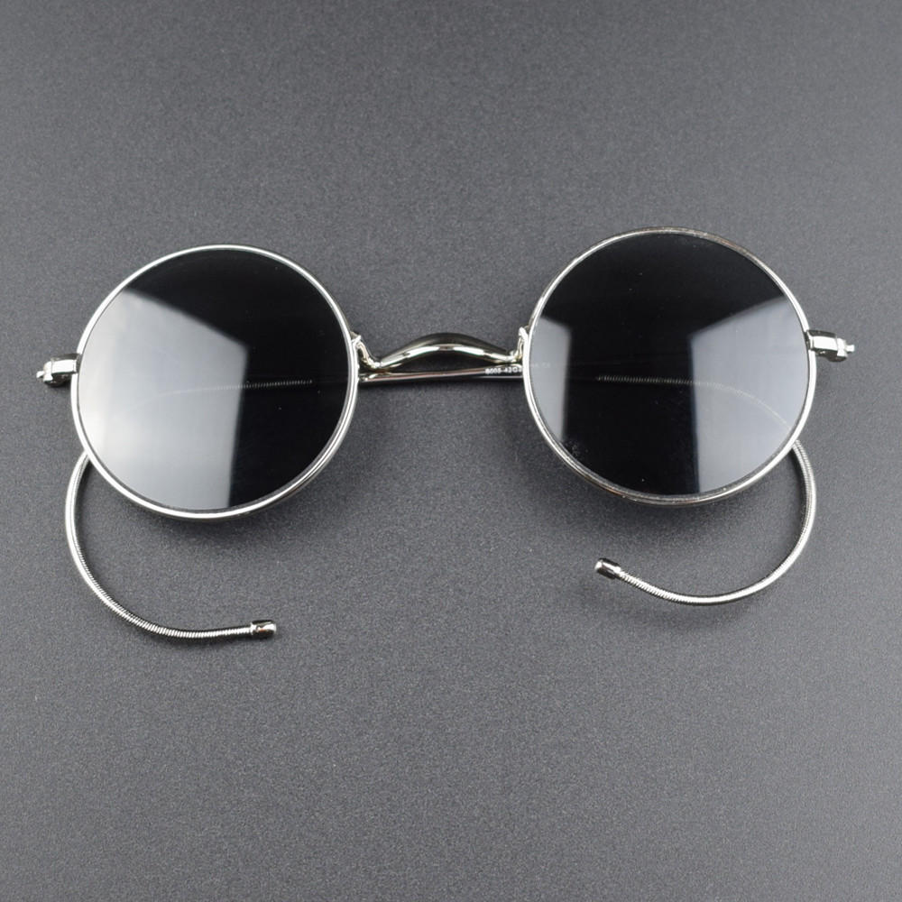 Lunettes de lecture rondes vintage pour hommes et femmes, gris, noir, antique, printemps, jante flexible, rétro, + 150, + 175, + 2, + 225, + 250, + 350
