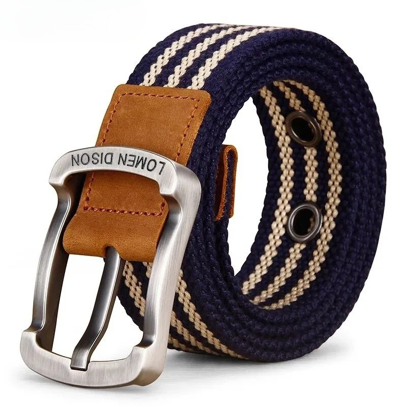 Ceinture en toile ceinture tactique extérieure unisexe ceintures en toile de haute qualité pour jean mâle luxe sangles décontractées Ceintures