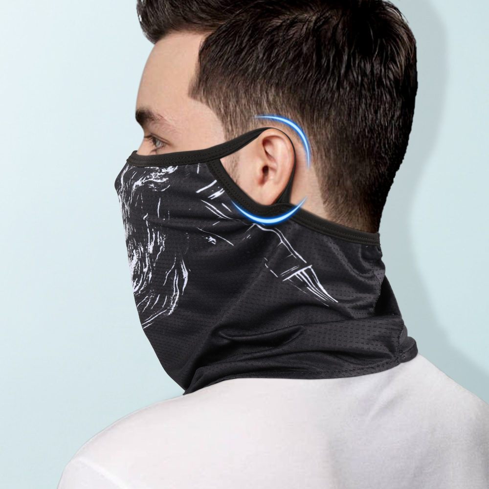 Bandana respirant, protection solaire UV, masque facial sportif, cache-cou, cache-col pour activités de plein air, randonnée, camping, course à pied, pêche, moto