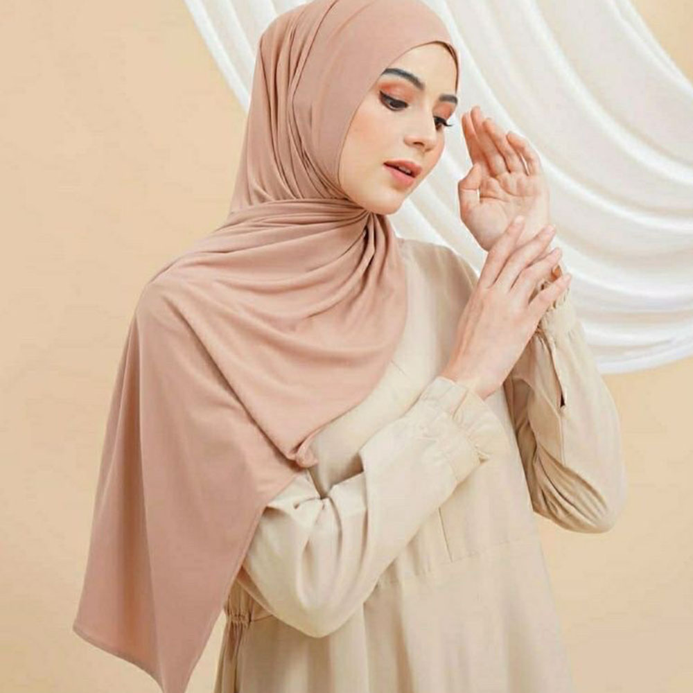 BOHOWAII Islam Jersey Hijabs écharpe instantanée Khimar haute résistance châle Cagoule Hijab Femme Musulman Abayat Turbans pour les femmes