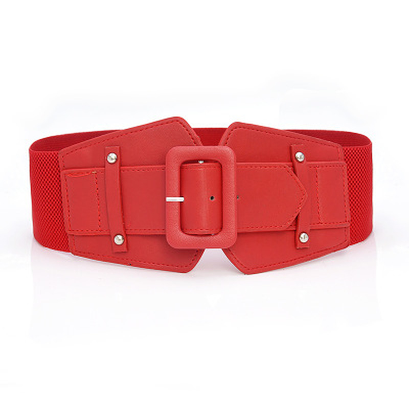 Ceinture large pour robes, ceintures élastiques, sangle de taille féminine, mode robe, accessoire décoratif, ceinture de personnalité