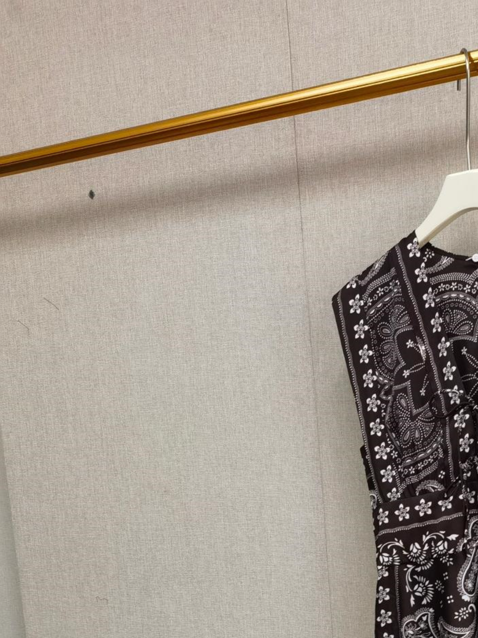 Robe débardeur col en V pour femme, imprimé cachemire rétro, taille cintrée, sans manches, élégante, avec lacets, style vacances à la française