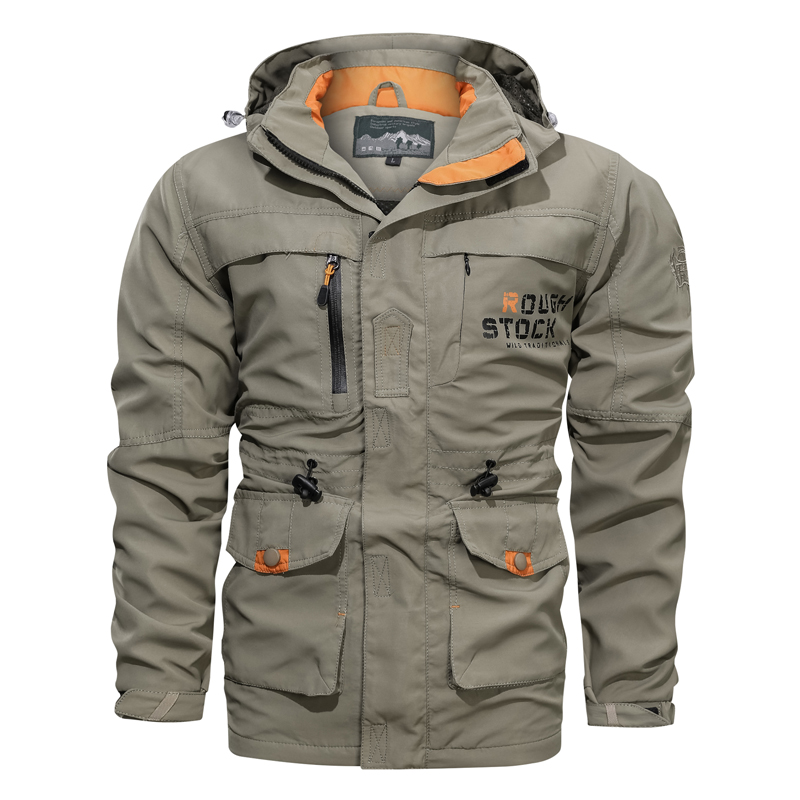 Hommes veste extérieure printemps automne nouvelle veste décontractée à capuche hommes coupe-vent coupe-vent manteau hommes Camping Lnterchange veste hommes