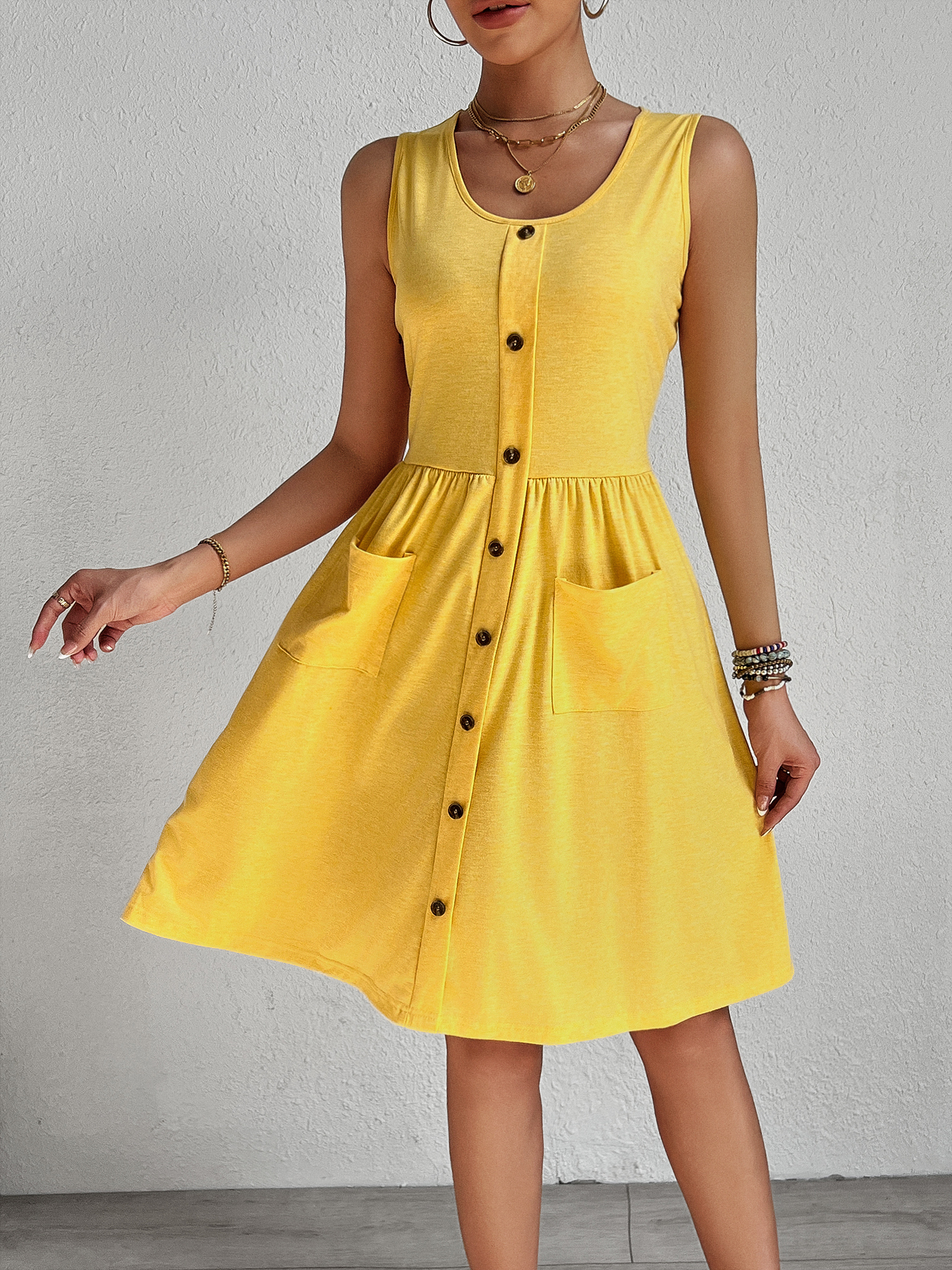 Mode femmes élégantes robe ample tenue décontractée femmes robe nouveau tempérament
