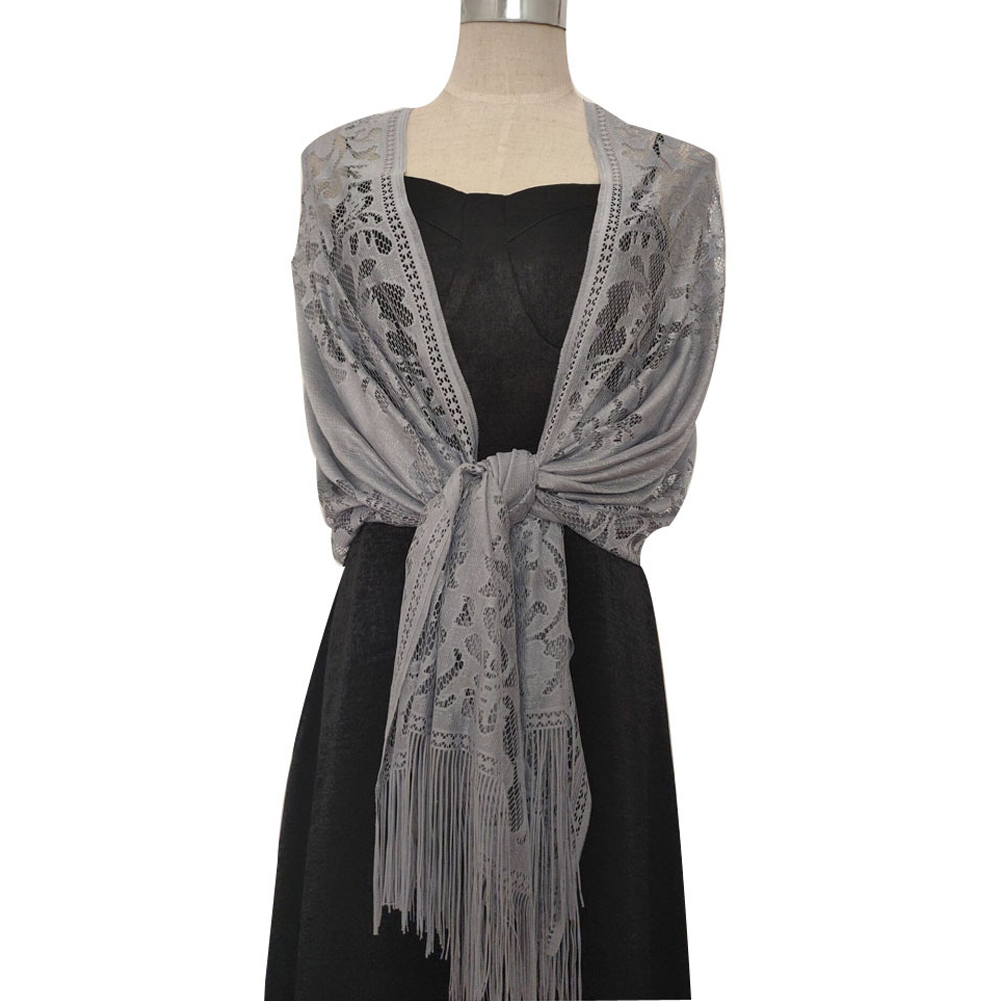 Robe de Soirée en Dentelle Transparente pour Femme, Châle Creux, Patients Demoiselle d'Honneur, BEmbed, Wraps, Maille, Capes de Mariage, Châles de ix, Nouvelle Collection