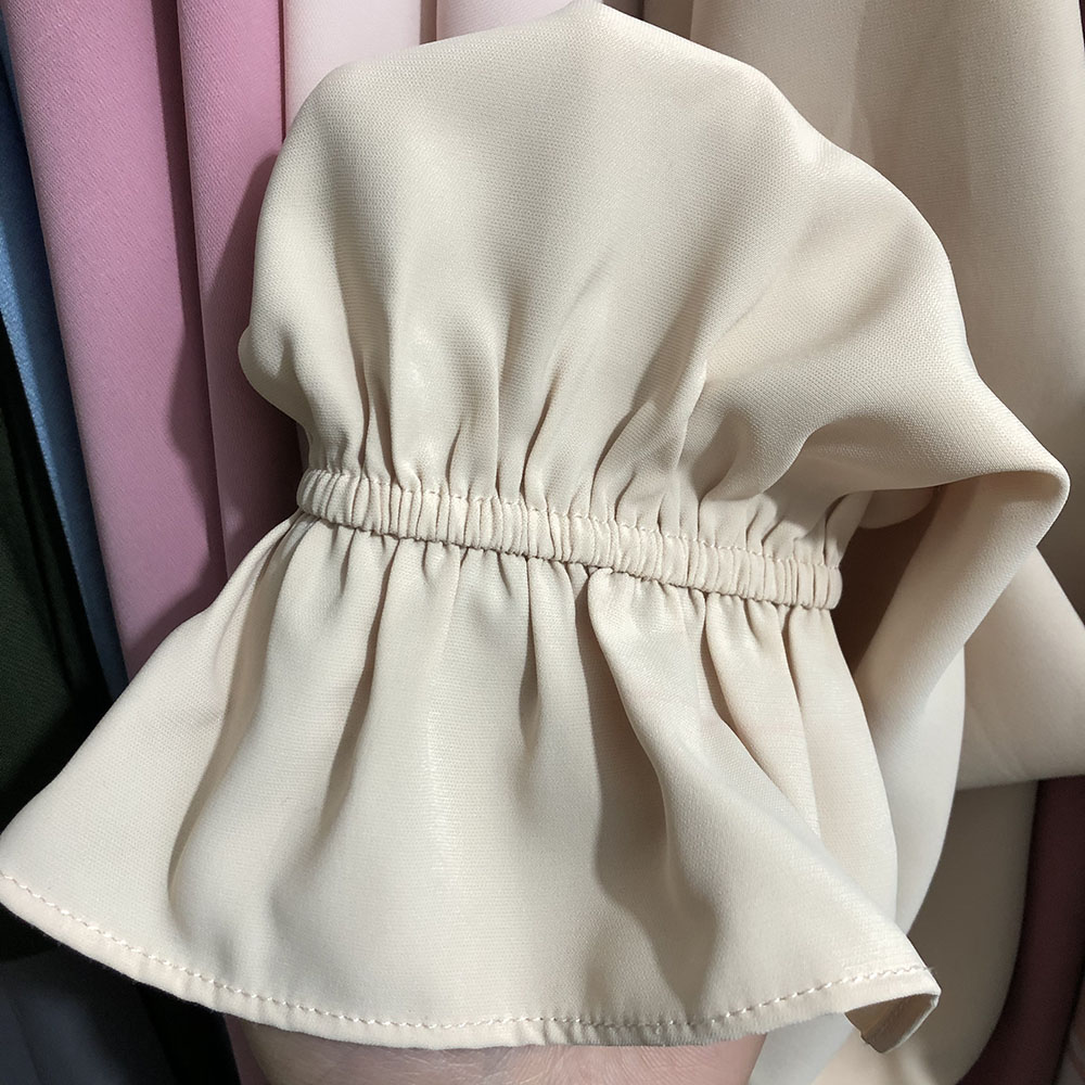 Abaya – robe Maxi pour femmes musulmanes, manches à volants, haute qualité, avec poches, ceinture gratuite, EID Ramadan, vêtements islamiques, nouvelle collection