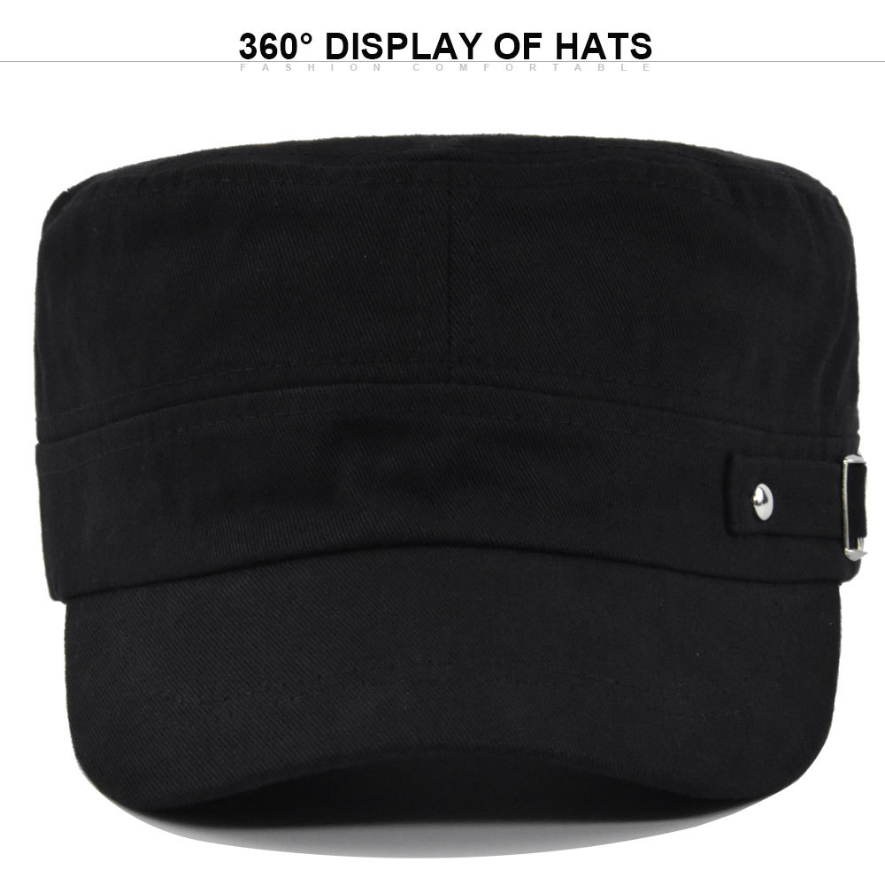 Chapeau militaire plat pour hommes, Simple et polyvalent, chapeau d'âge moyen, langue de canard, décontracté, mode, nouveau Style, printemps et automne