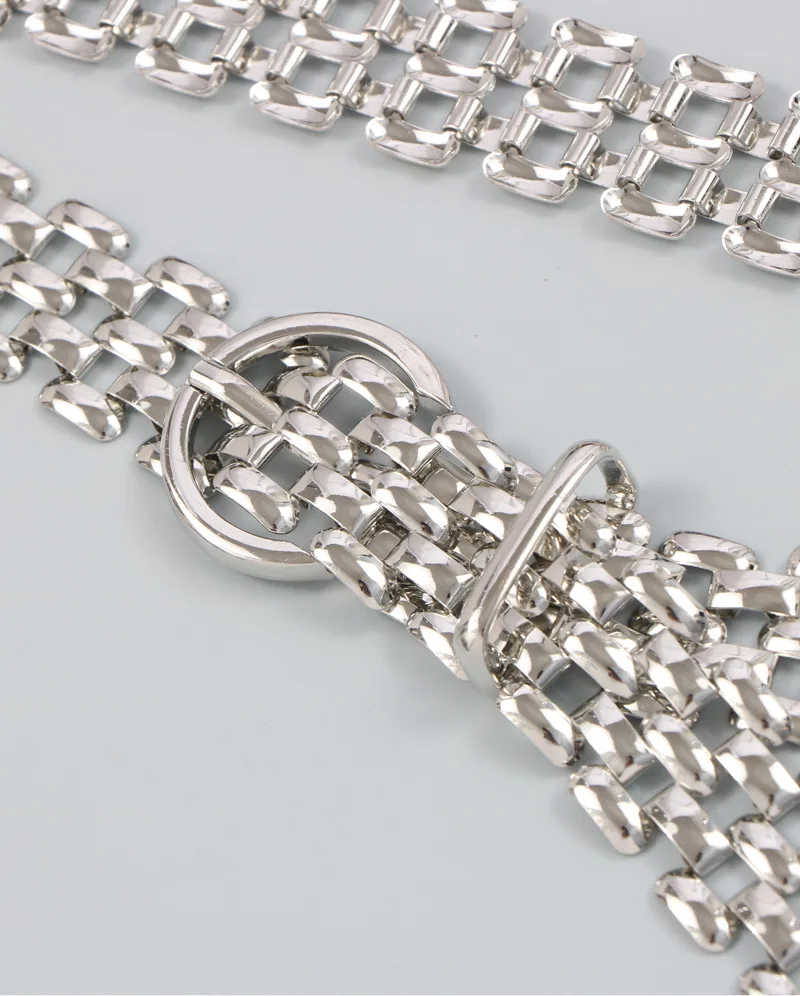 Ceintures pour femmes de luxe mode Cool or argent taille chaîne nouvelle tendance ceinture décoration costume jean jupe ceinture Banquet Punk