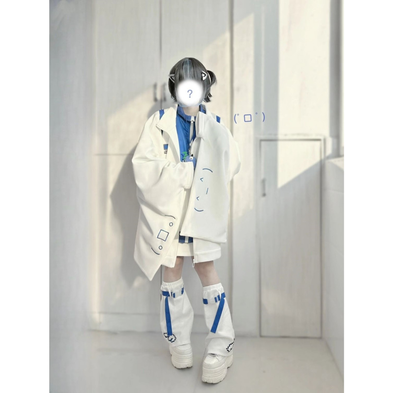 Veste Japonaise à Manches Larges pour Femme, Manteau à Fermeture Éclair, Solide, Décontracté, Polyvalent, à la Mode, Printemps Automne 2024