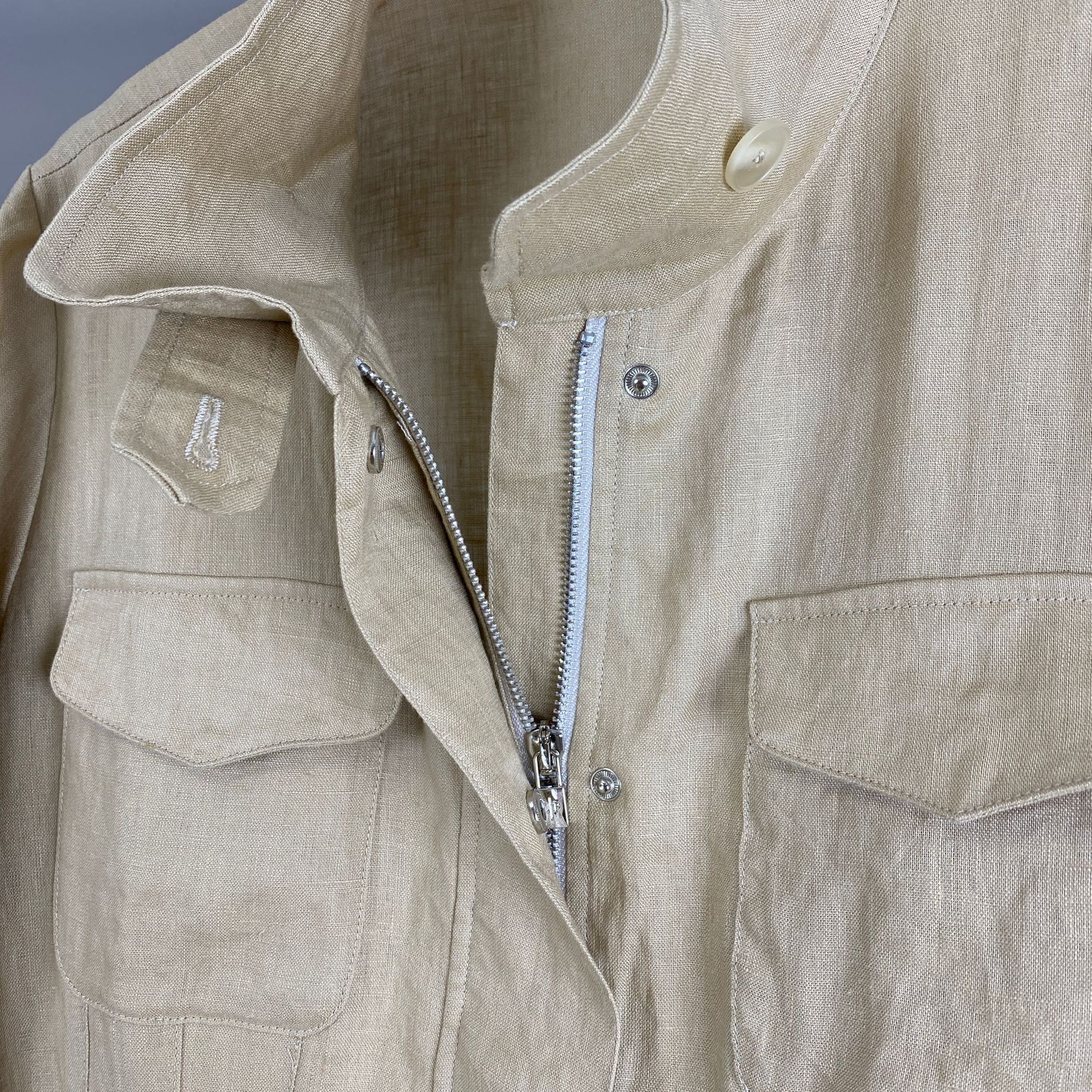 Veste pour femmes printemps-été, nouvelle veste en lin uni avec poche, cardigan tendance, veste décontractée pour femmes