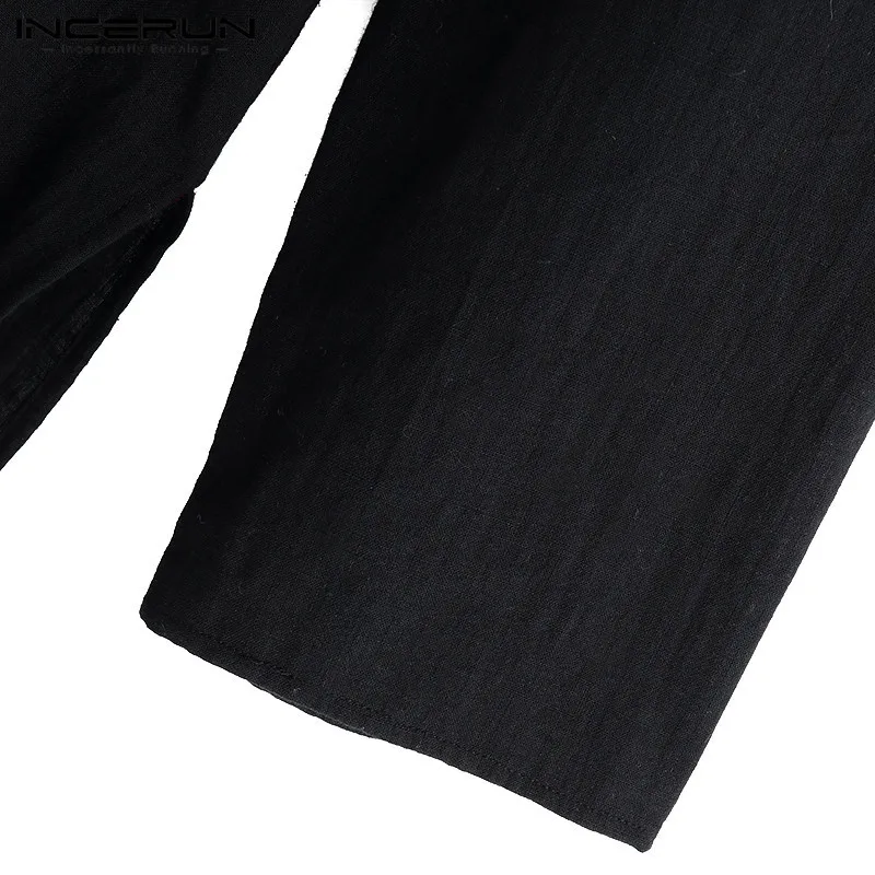 Nouveau 2025 vêtements islamiques pour mode musulmane homme longues Robes solide à manches longues arabe Simple décontracté hommes chemise Jubba Thobe