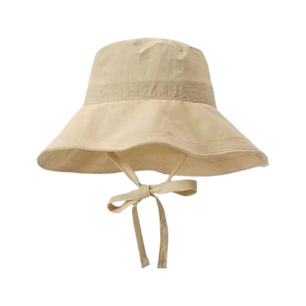 Chapeau Bob Anti-UV à Large Bord avec Lanière, Pliable et Réglable, pour l'Été, Activités de Plein Air, Plage, Chapeau de Pêcheur Respirant