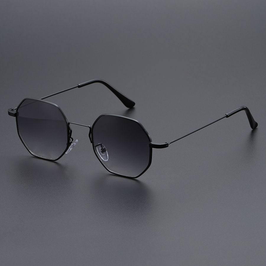 Lunettes de mode à monture géométrique classique pour hommes, adaptées aux cadeaux de vacances à des amis et à la famille