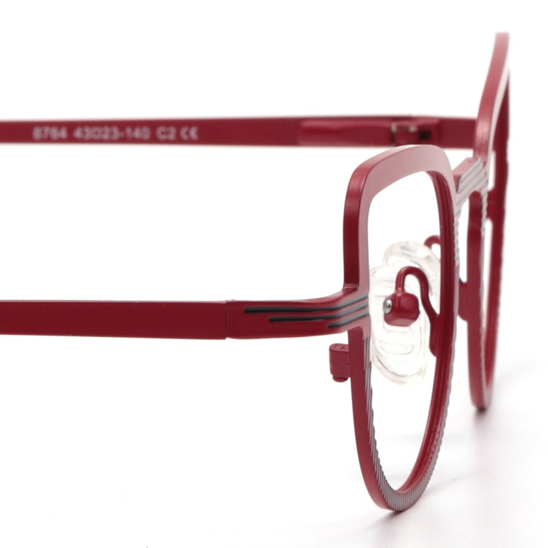 Oeil de chat femmes myopie lunettes cadre métal optique Prescription lunettes montures conception à la main dame grand visage ULTEM lunettes