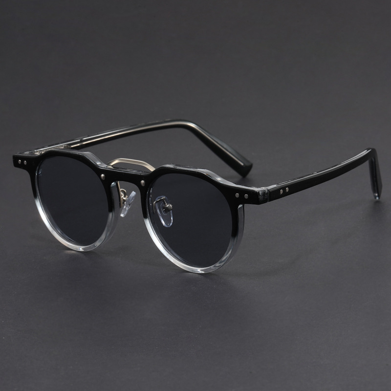 Lunettes de soleil rondes de petite taille, style hip-hop punk, personnalisées, tendance, pour femmes et hommes, produit tendance de haute qualité 2025, lunettes populaires