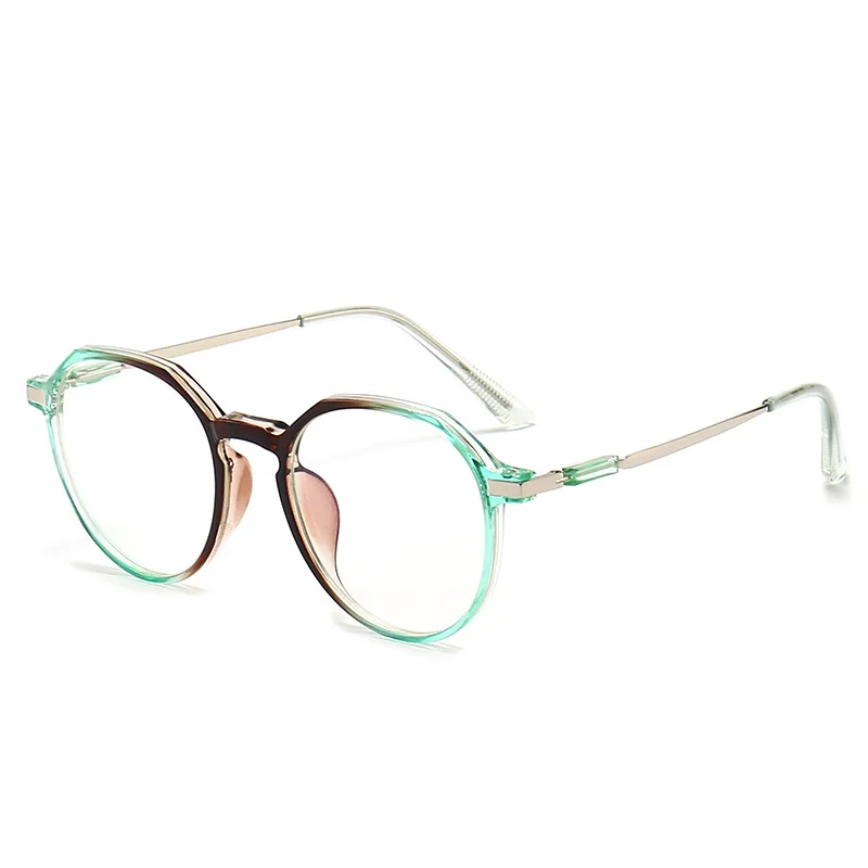 Lunettes de myopie Vintage pour hommes et femmes, monture ronde unisexe, lunettes de Prescription pour dames, pilote optique, lunettes pour myopes