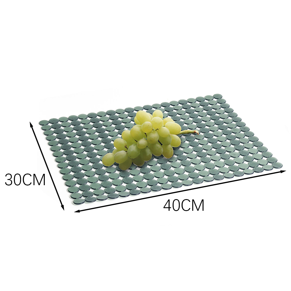 Tapis d'évier antidérapant pour cuisine, design creux, tapis de lavage de la vaisselle pour la cuisine à domicile