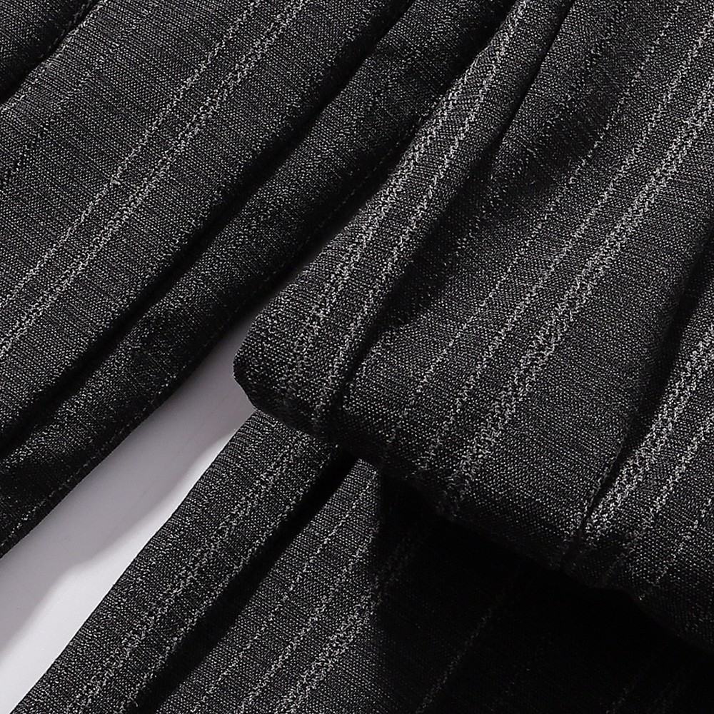 Pantalon de costume de bureau élégant à taille élastique et coupe large pour femmes et hommes, streetwear, mode tendance hiver-printemps