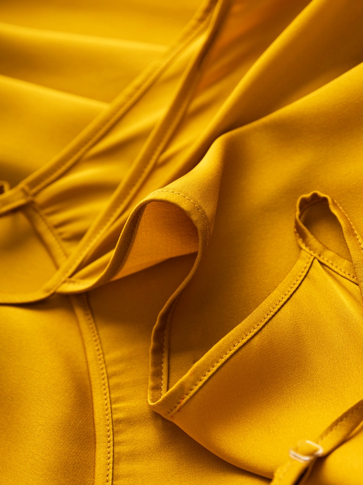 SuyaDream – robe mi-longue en soie pour femmes, 93% soie, 7% élasthanne, bretelles Spaghetti, nouveaux vêtements d'été, bleu, 2024