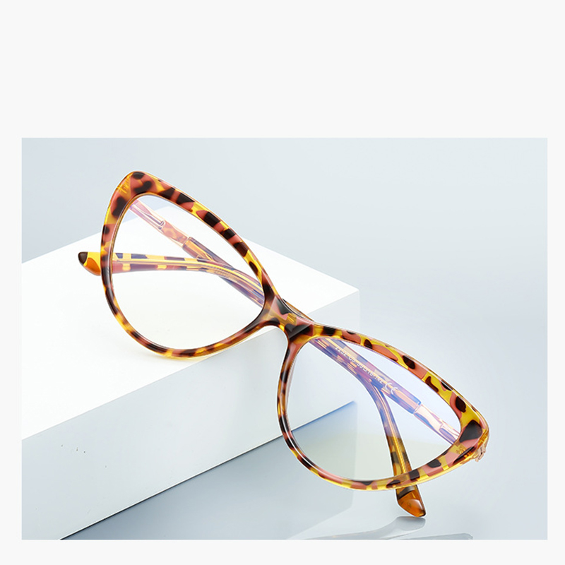 Monture de lunettes pour femmes, lunettes œil de chat, Anti-lumière bleue, lunettes de lecture, lunettes de Prescription personnalisables 307959