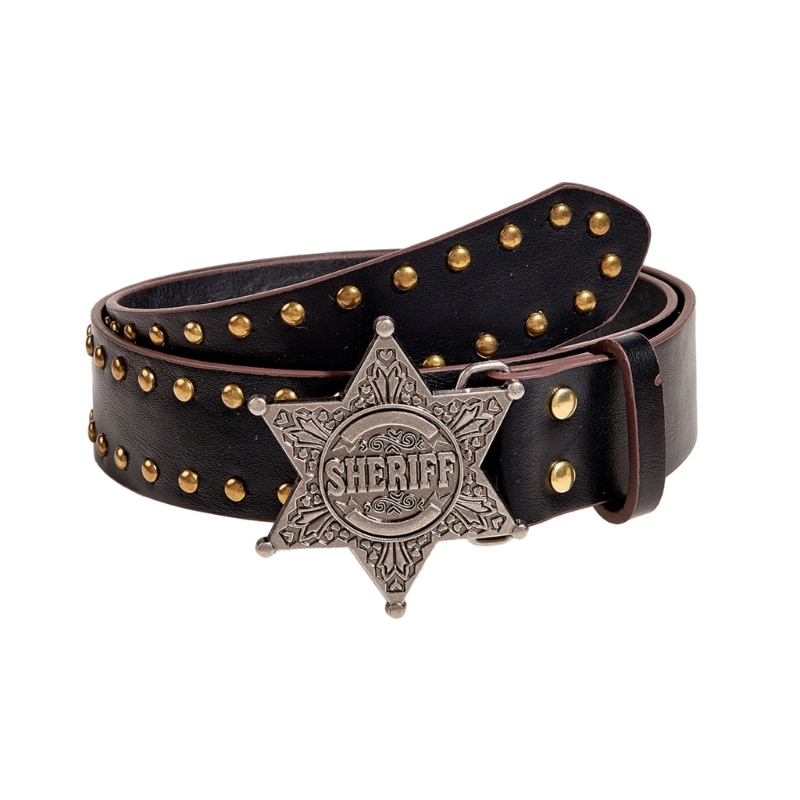 Ceinture de taille de cow-girl occidentale, ceinture large, accessoires de jeans, conception assortie avec tout, rivet punk, décorations de mode Y2k
