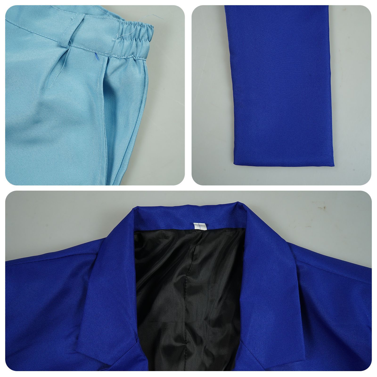 Vêtements de cosplay Conan, vêtements de cosplay gangster Kidd, vêtements d'anime, d'animation, de jeu, de film et de télévision