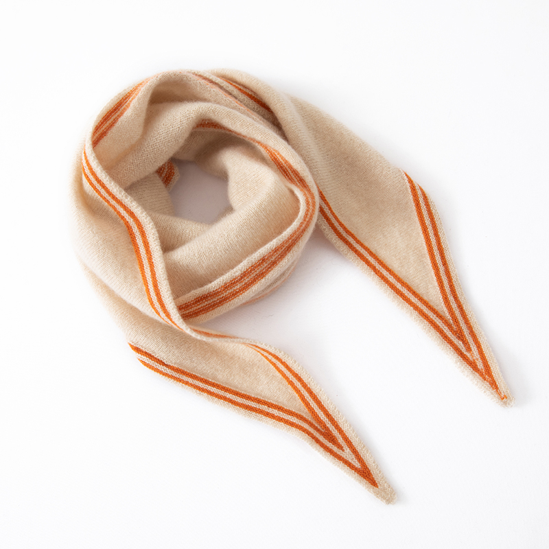 Écharpe triangulaire en cachemire 100% doux et confortable pour femmes, nouveau style, châle triangulaire pour femmes