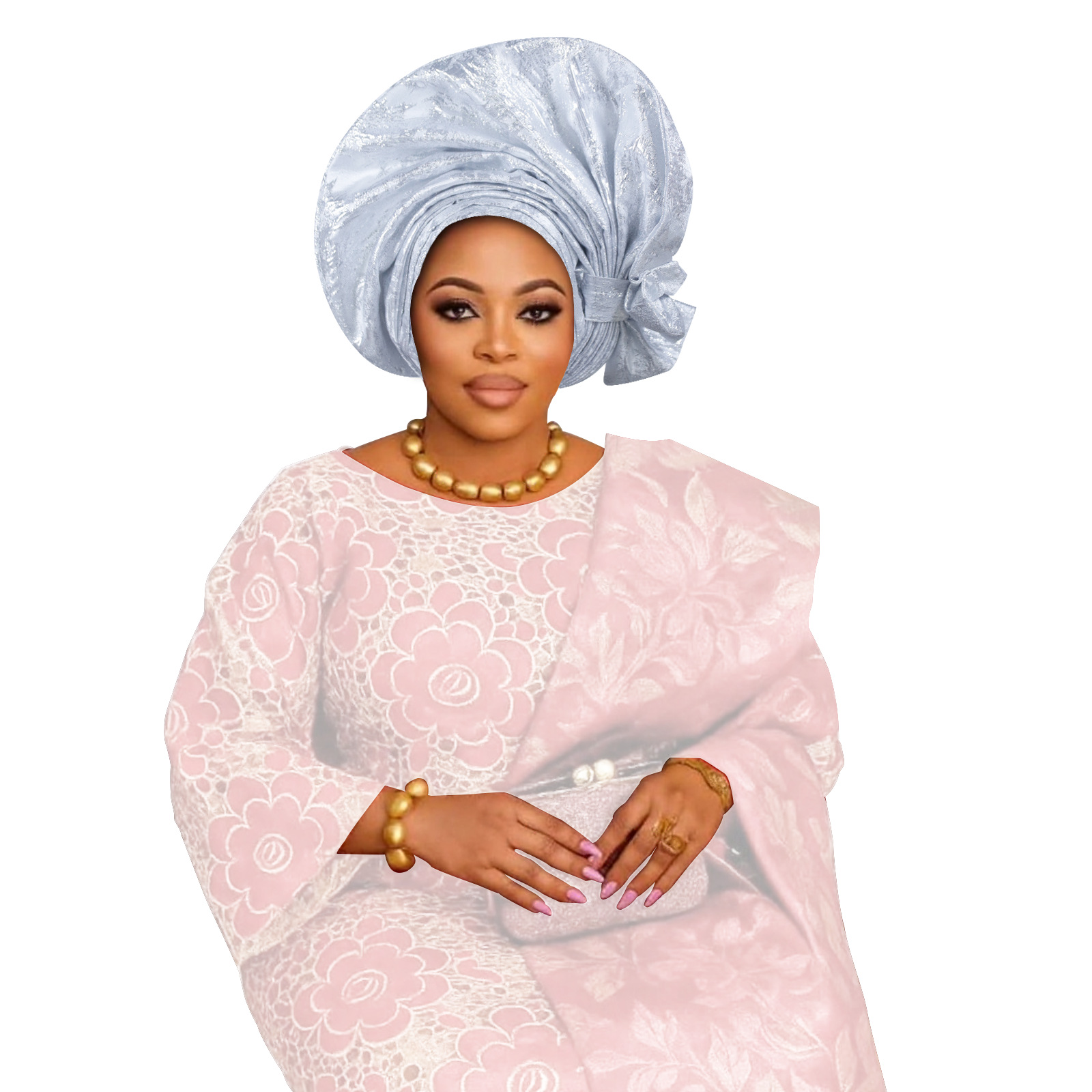 Turban préformé pour femme, coiffe de mariage nigériane, auto-gele africain, foulard, bonnet, hijab 2026