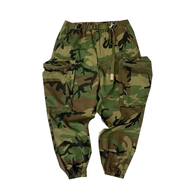 DulCamSolomon-Pantalon sarouel pour homme, grande poche, multifonctionnel, adt, extérieur, décontracté, sport, jogging, vêtements d'entraînement, mode