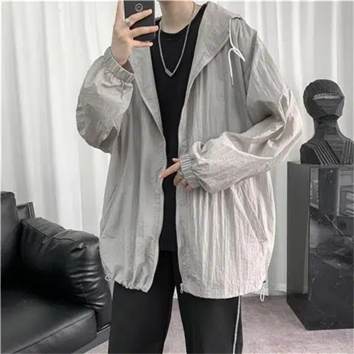 Nouvelle Collection Homme : Vêtements Modestes Légers et Respirants pour l'Été – Coupe Ample, Protection Solaire, Idéal pour l'Extérieur et le Bureau