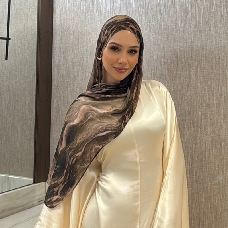 Aquarelle Modal respirant léger doux écharpe coton imprimé fleuri rayonne Viscose tissé femmes musulmanes châle Hijab foulards