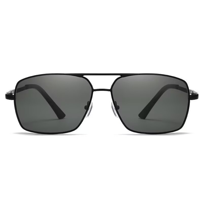 Lunettes de myopie à Double faisceau pour hommes, grande monture, confortables, ombrage solaire, Anti-éblouissement, HD, pour la conduite