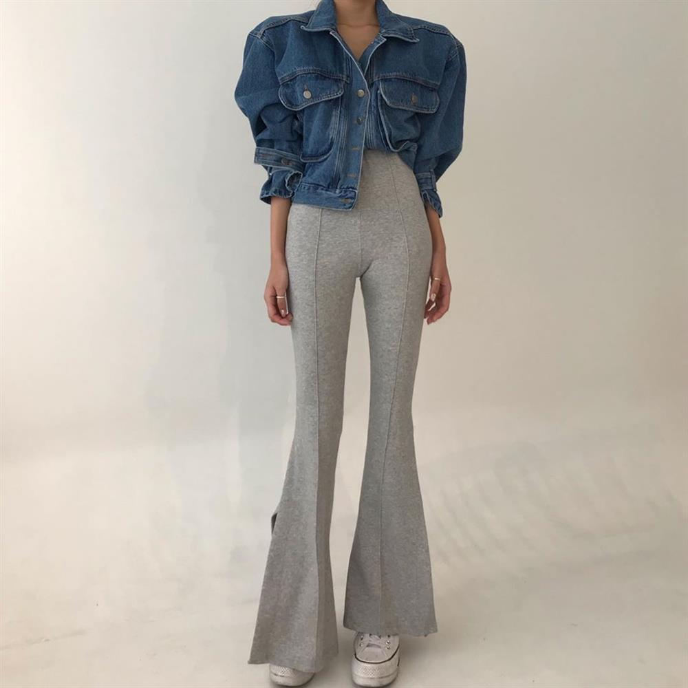 Manteaux vestes femmes haut 2022 Sexy manches longues bouffantes Y2k vêtements recadrée veste Streetwear femmes chemise en jean