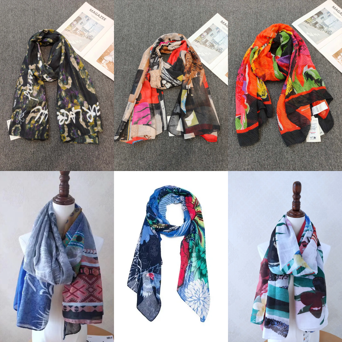 Original espagnol commerce extérieur Style bohème serviette de plage imprimé Design à la mode châle parasol chaud foulard en soie décoration 11