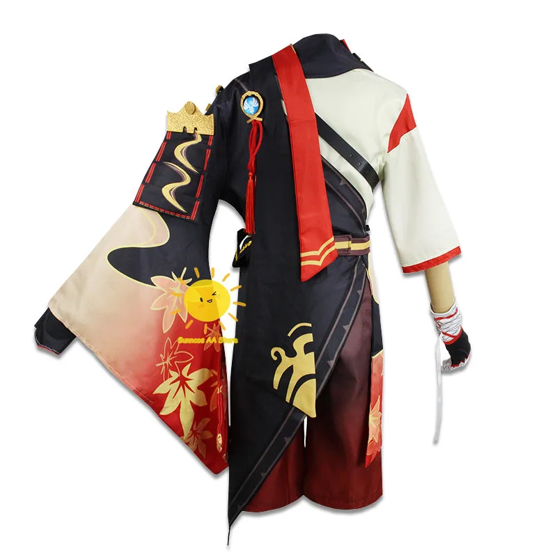 Kaedehara Kazuha Cosplay jeu Cosplay Kaedehara Kazuha Costumes uniforme Halloween carnaval Costume vêtements perruque ensemble femmes hommes