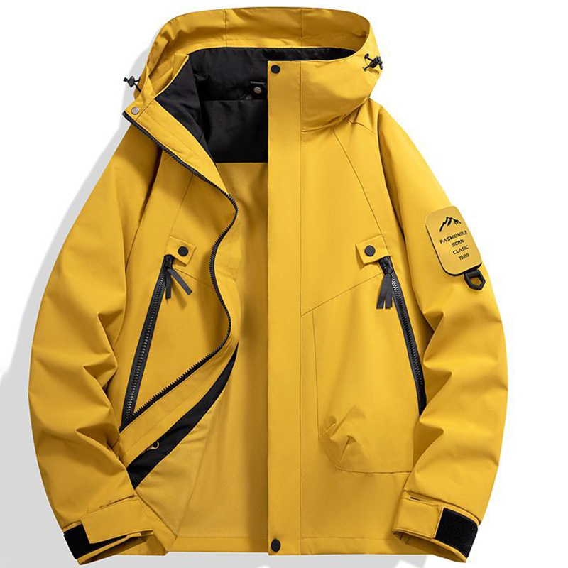 Veste à capuche pour hommes, imperméable, confortable, à la mode, pour cyclisme, escalade, alpinisme, coupe-vent, printemps automne