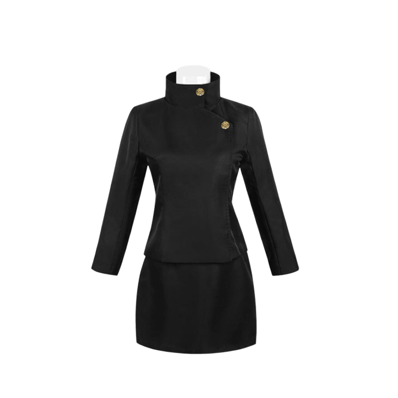 Déguisement Cosplay Shoko Ieiri Jujutsu Kaisen Uniforme Lycée Arc Trésor Caché Tenue Écolière Japonaise JK Halloween Femme