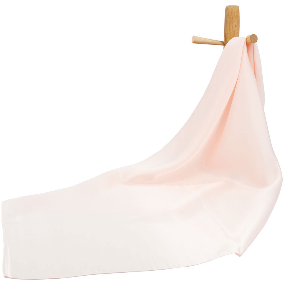 Foulard en soie pure à 100% de 65 cm, bandana pour femme, couleur unie, mouchoir en soie naturelle, carré, cadeau pour femme
