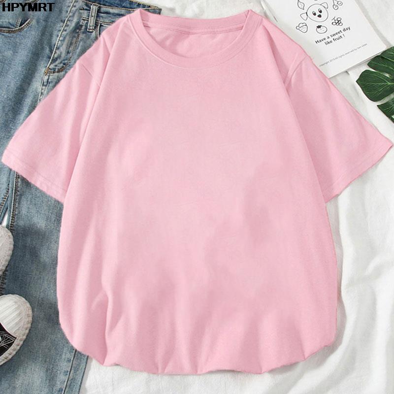 T-Shirt à Manches Courtes pour Femme, Vêtement Doux, Décontracté, Naturel, Solide, Streetwear, Offre Spéciale, Été, 2022