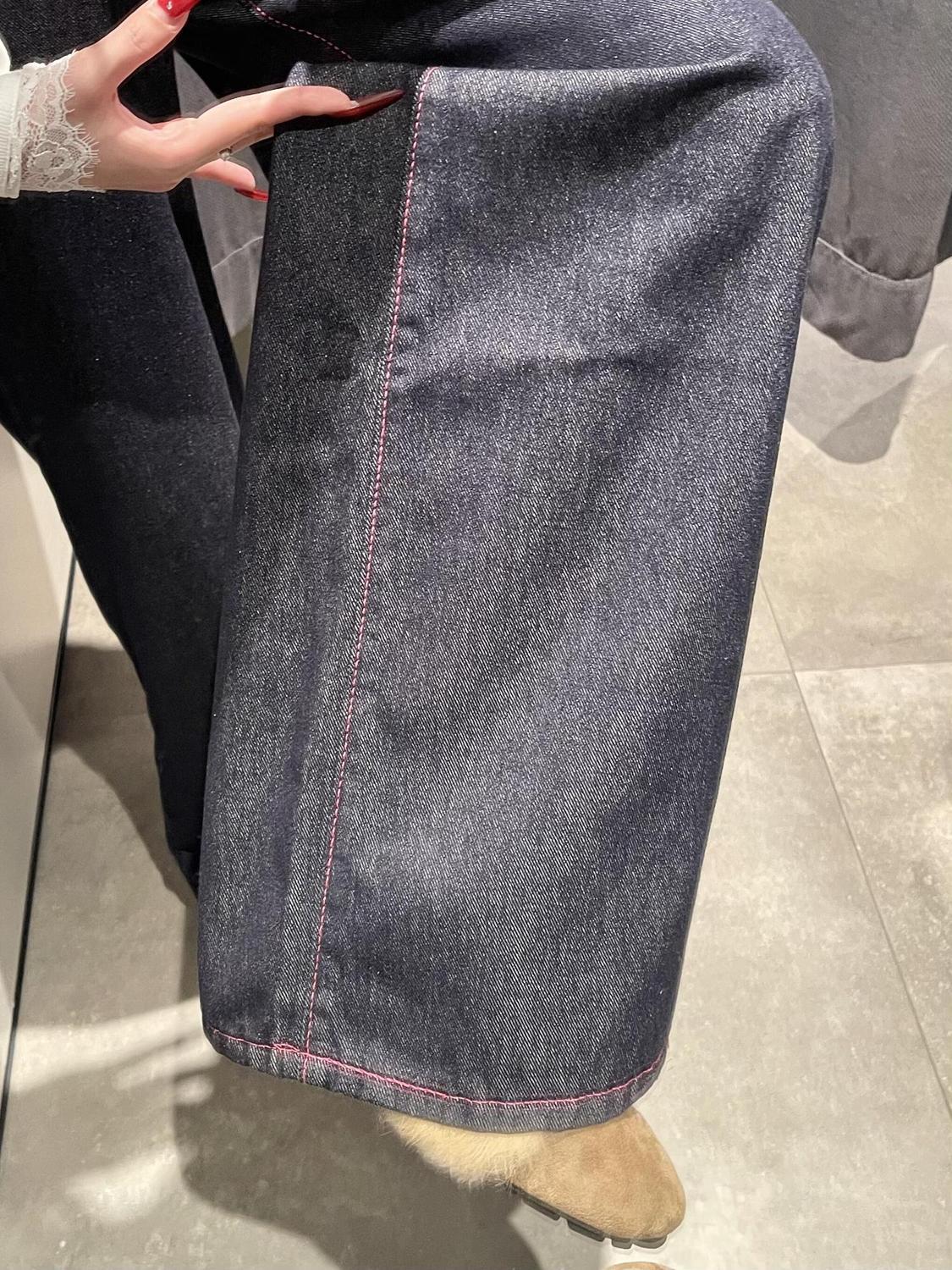 Jeans et pantalons pour femmes, taille basse, coupe évasée, en denim délavé, style décontracté d'été, effet ventre plat, jambe longue, coupe droite, jambe large