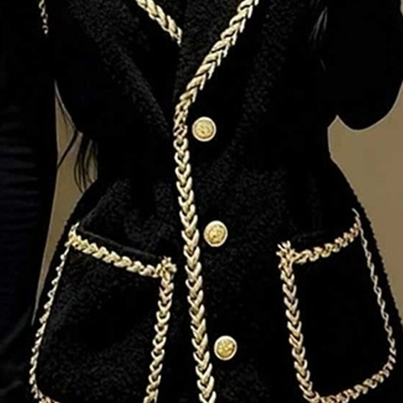 Gilet Blazer Sans Manches en Tweed pour Femme Y2K 2026 Nouveau Modèle Croisé Slim Chic pour le Bureau Gilet de Luxe Streetwear Printemps Commuting