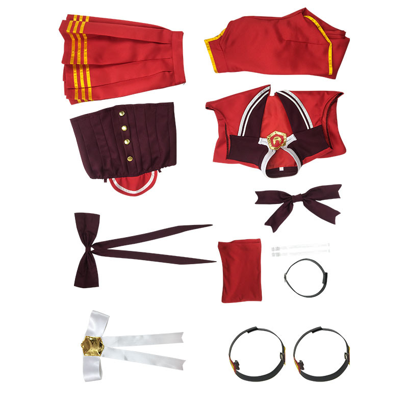 Costume de Cosplay Anime Maruzensky Uma musume, joli Derby Halloween pour femmes, uniforme rouge, déguisement, vêtements de spectacle sur scène
