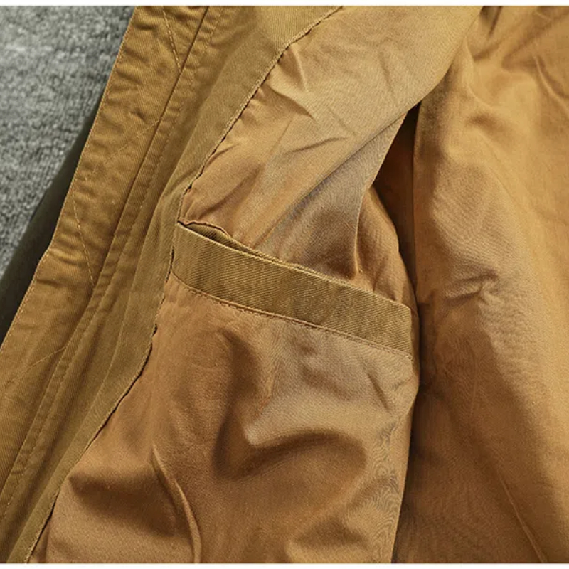 Veste de vol tissée vintage pour hommes, haut décontracté, opérabilité UR, marque de mode, classique
