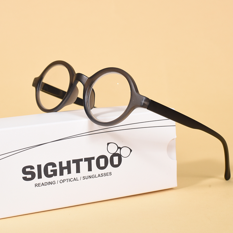 Lunettes de lecture rondes avec charnière à ressort, pour hommes et femmes, pour la lecture + 150 + 250 + 350