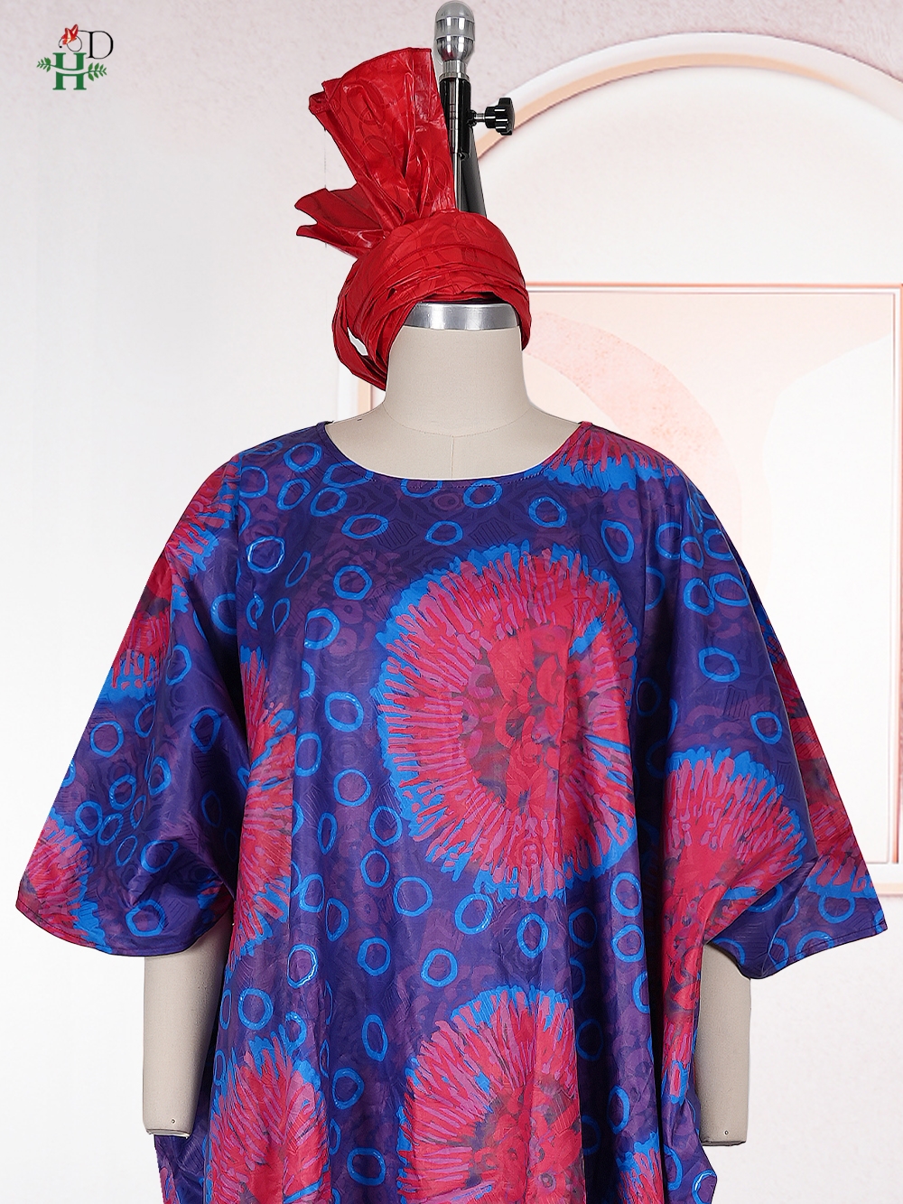 H&D Vêtement Africain Femme Luxe Basin Rich Original Dubai Dress pour Femmes Robes en Solde Robes Africaines pour Femme