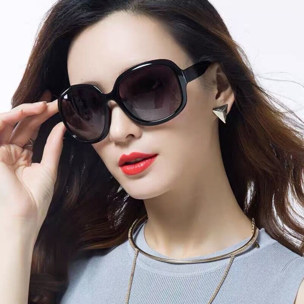 Lunettes de soleil oversize pour femmes et hommes, style classique rétro vintage, montures tendance, lunettes de conduite pour visages ronds