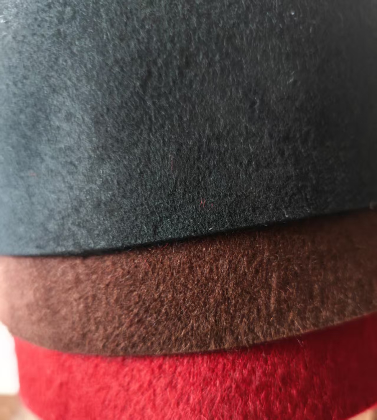 Chapeaux de prière Eid pour hommes musulmans, 100% laine véritable, vert, marron, noir, casquette Kufi, béret fait à la main, chapeau élégant de printemps