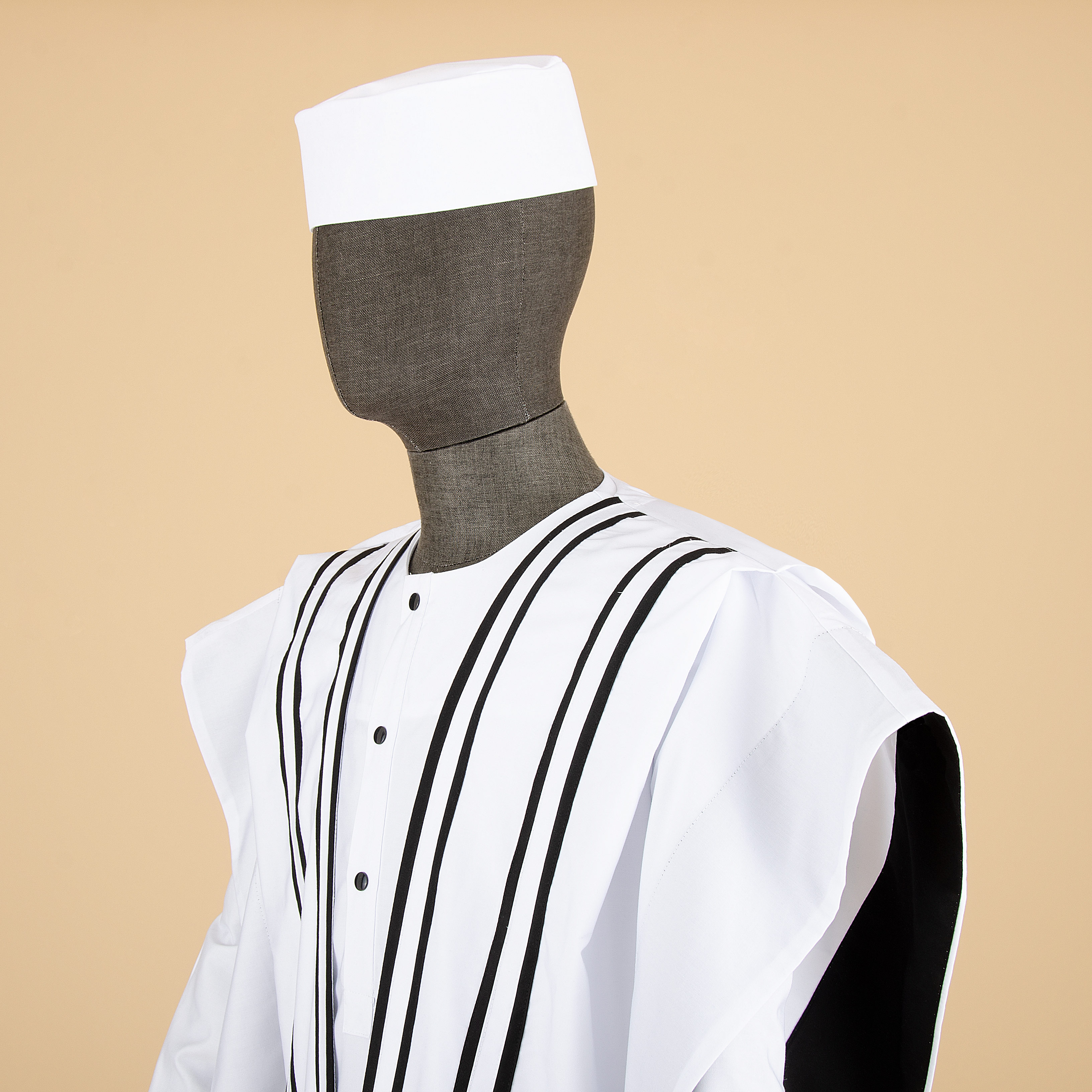 AFRIPRIDE-Vêtements africains pour hommes, Agbada, Robe Dashiki, Chemises Ankara, viser, Chapeau tribal, Tenues de soirée de mariage, 4 pièces, A1816011