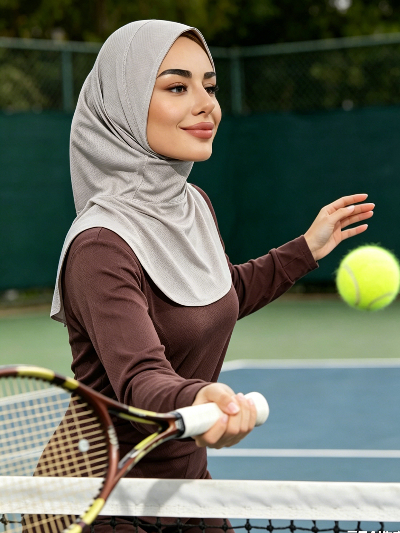 Sous-bonnet de sport instantané à séchage rapide, Hijab modeste pour femmes, Foulard confortable couvrant le cou, Vêtements de sport musulmans