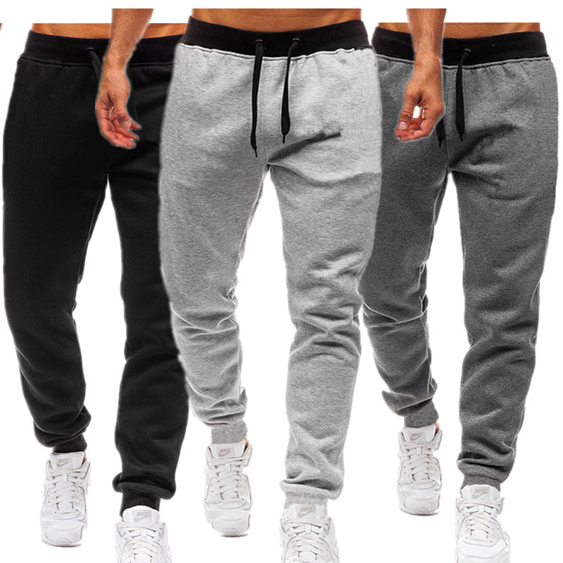 Pantalon de sport décontracté pour hommes, automne-hiver, pantalon de jogging, pantalon de survêtement pour la course et l'entraînement, pantalon long.